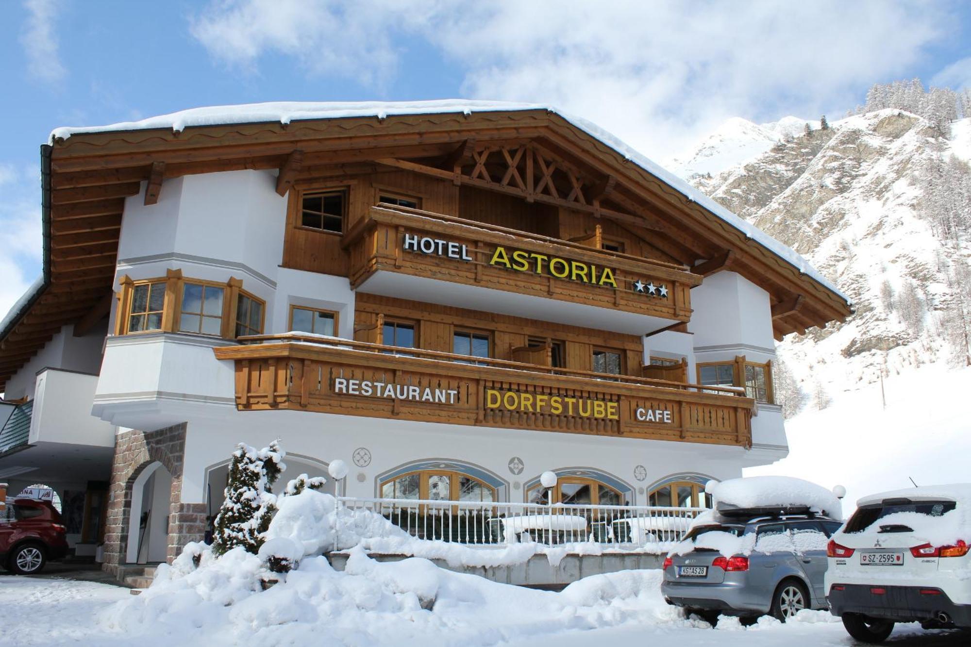 Hotel Astoria Samnaun Exteriör bild